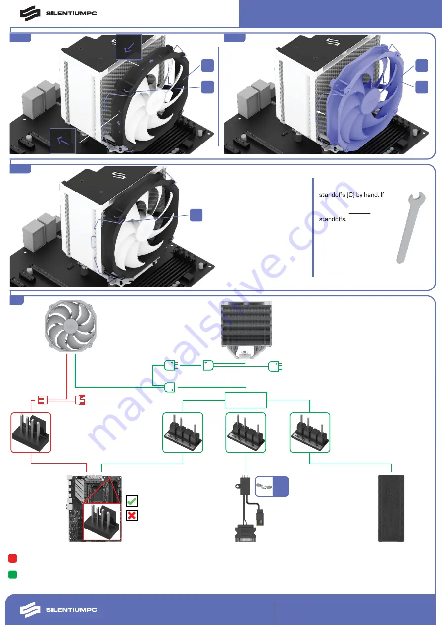 SilentiumPC Fortis 5 ARGB Quick Start Manual Download Page 2