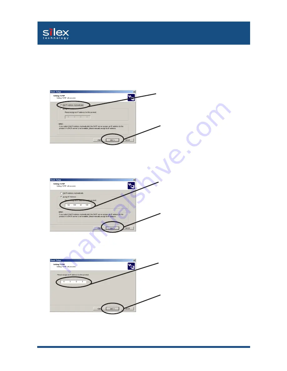 Silex technology Mini Print Server PRICOM SX-300U User Manual Download Page 103