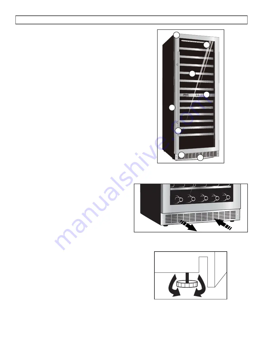 Silhouette DWC140D1BSSPR Owner'S Manual Download Page 15