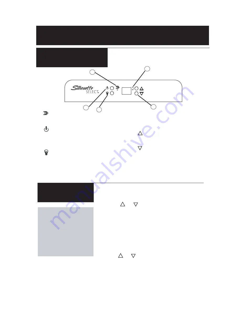 Silhouette Select DOBC7070SSST Owner'S Manual Download Page 7