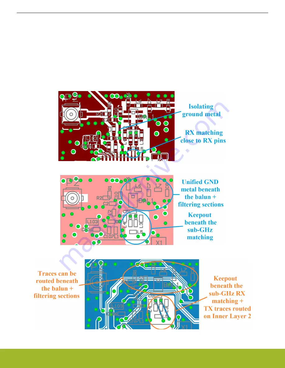 Silicon Laboratories EFR32 1 Series Layout Design Manual Download Page 12