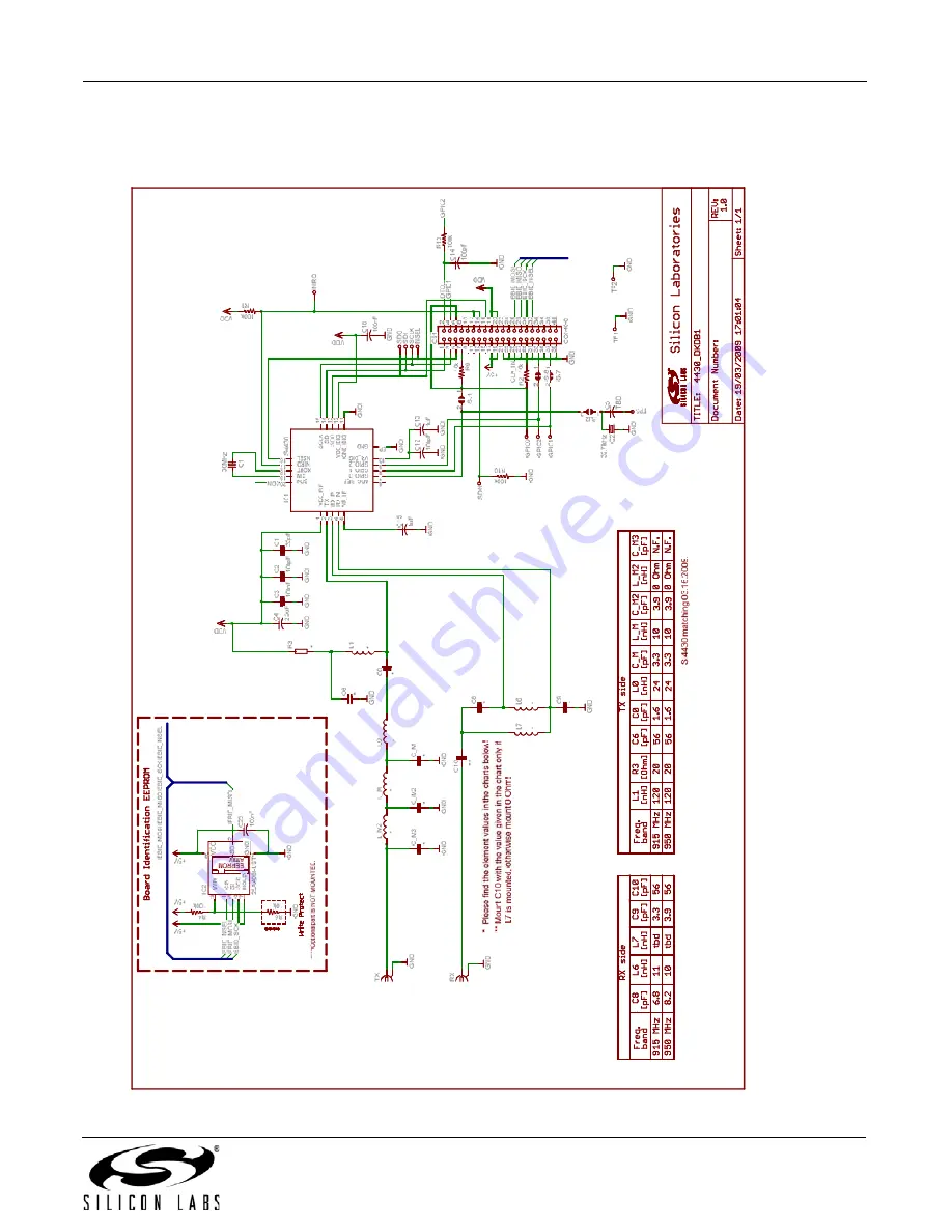 Silicon Laboratories Si4430 Скачать руководство пользователя страница 67