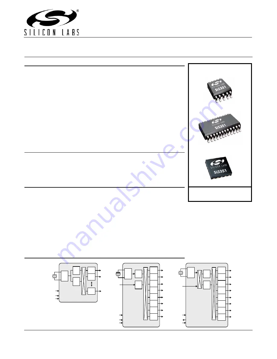 Silicon Laboratories SI5351A Product Manual Download Page 1