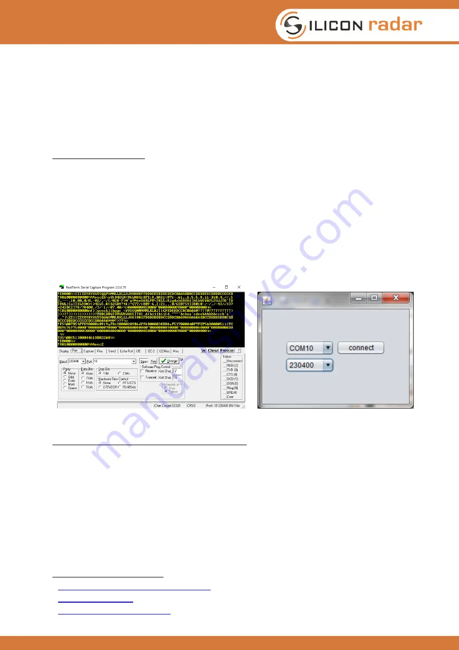 Silicon Radar SiRad Simple User Manual Download Page 10