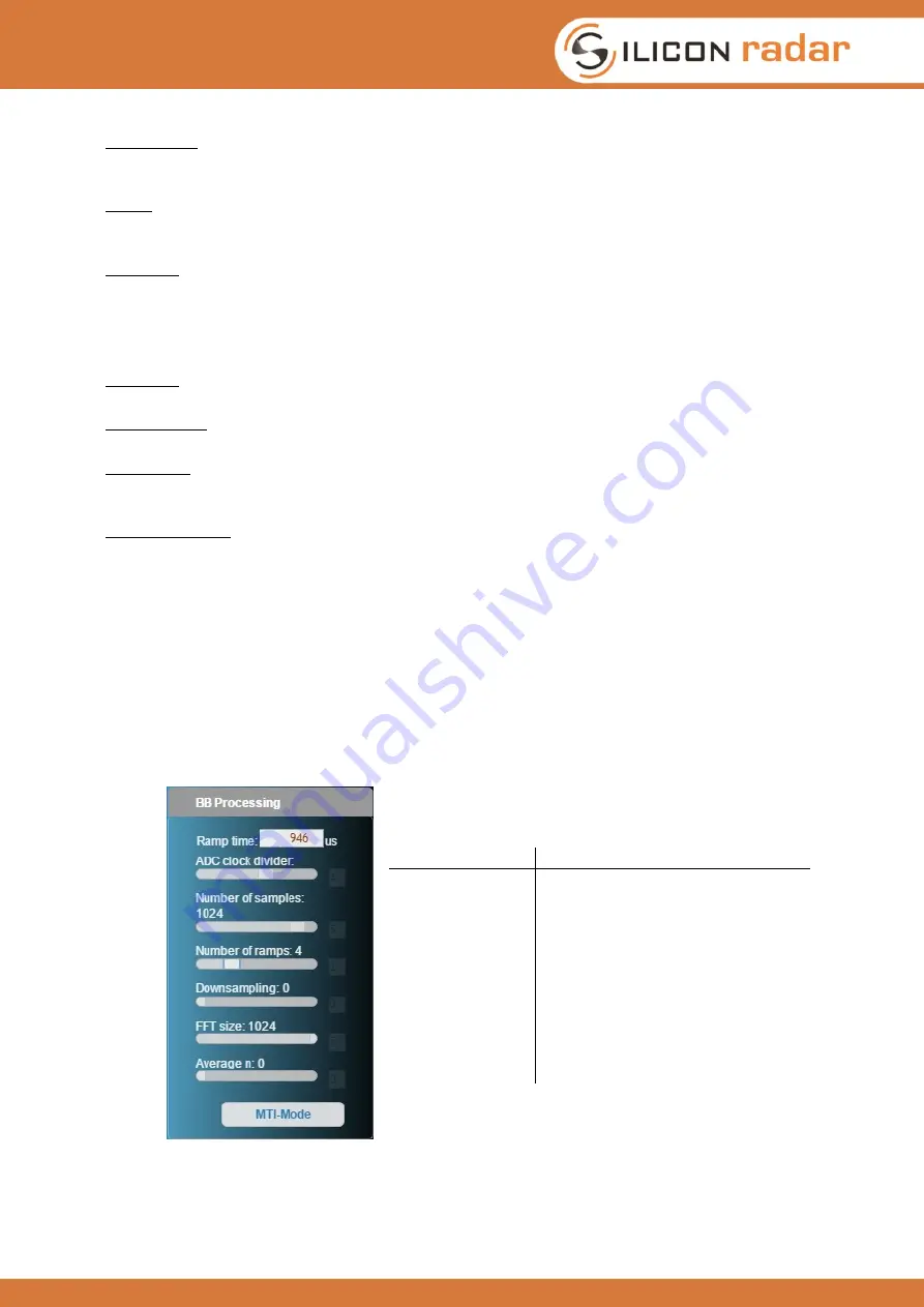 Silicon Radar SiRad Simple User Manual Download Page 17