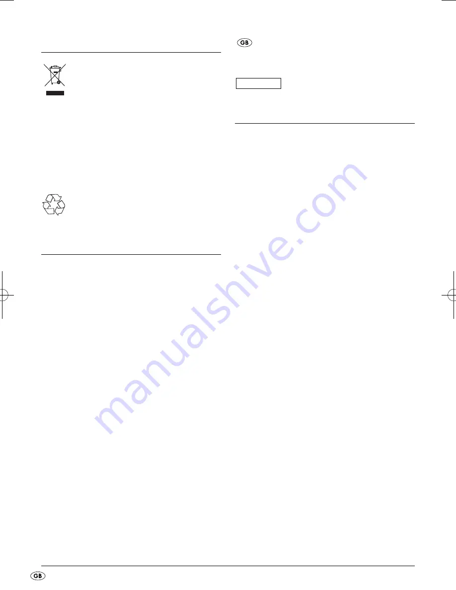 Silver Crest SWKG 3000 A1 Operating Instructions Manual Download Page 8