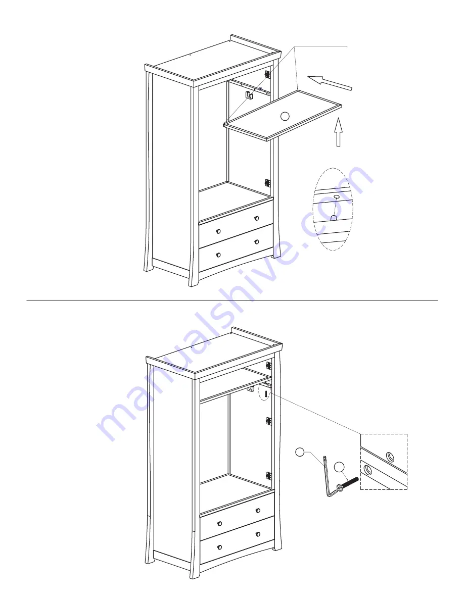 Silver Cross Canterbury Wardrobe Скачать руководство пользователя страница 5