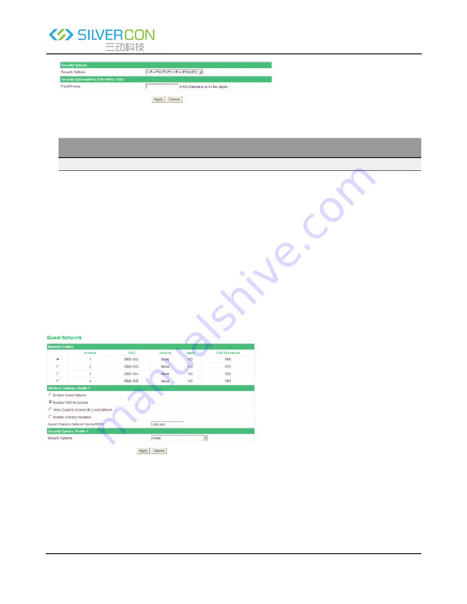 SilverCon SCW001s User Manual Download Page 31