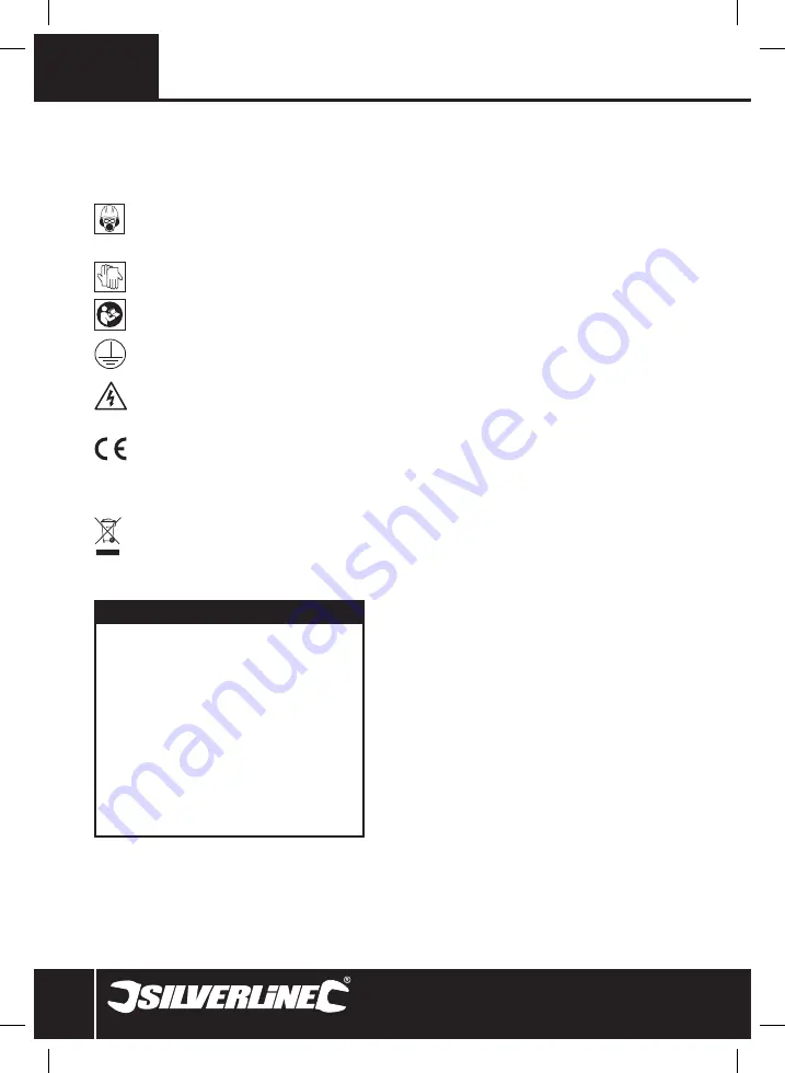 Silverline 204757 Manual Download Page 13