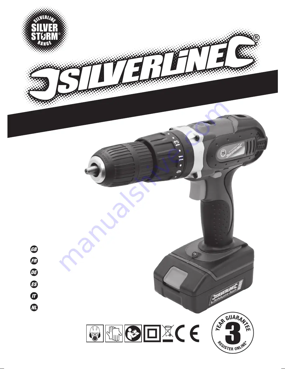 Silverline 243507 Manual Download Page 1