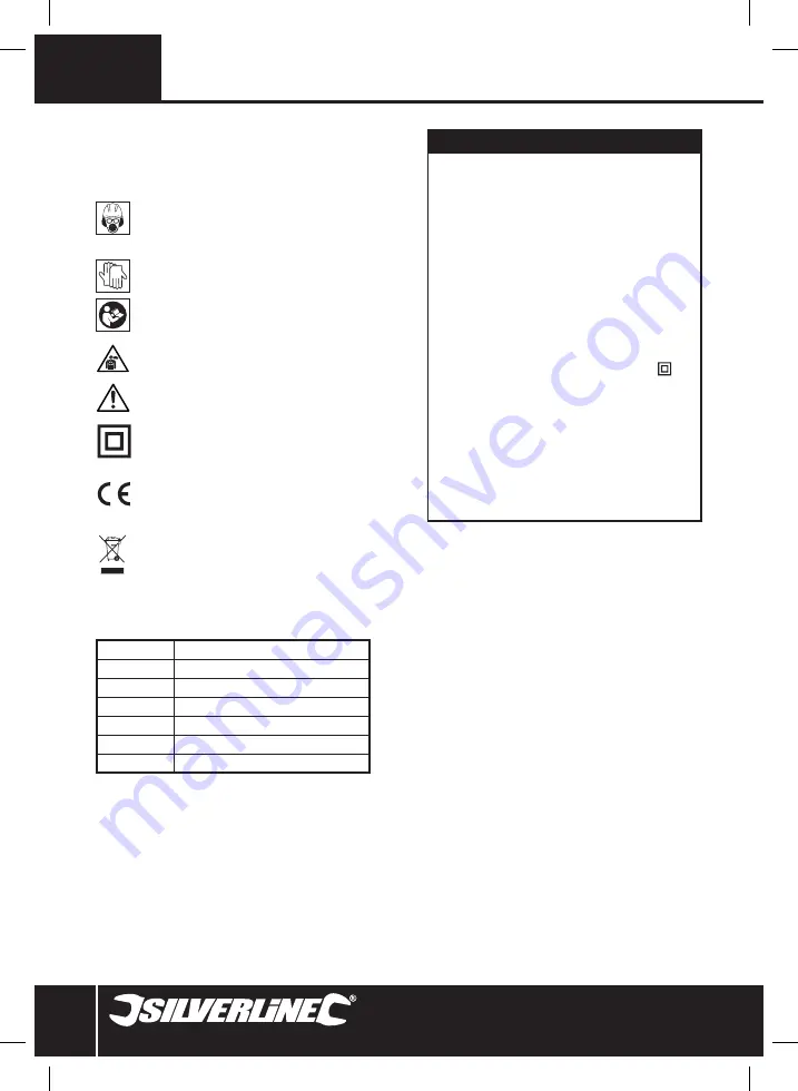 Silverline 263354 Manual Download Page 28