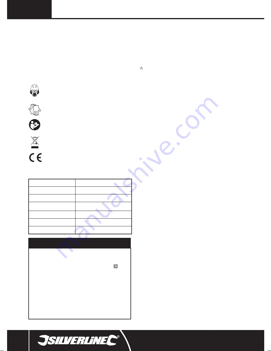 Silverline 300316 Скачать руководство пользователя страница 22