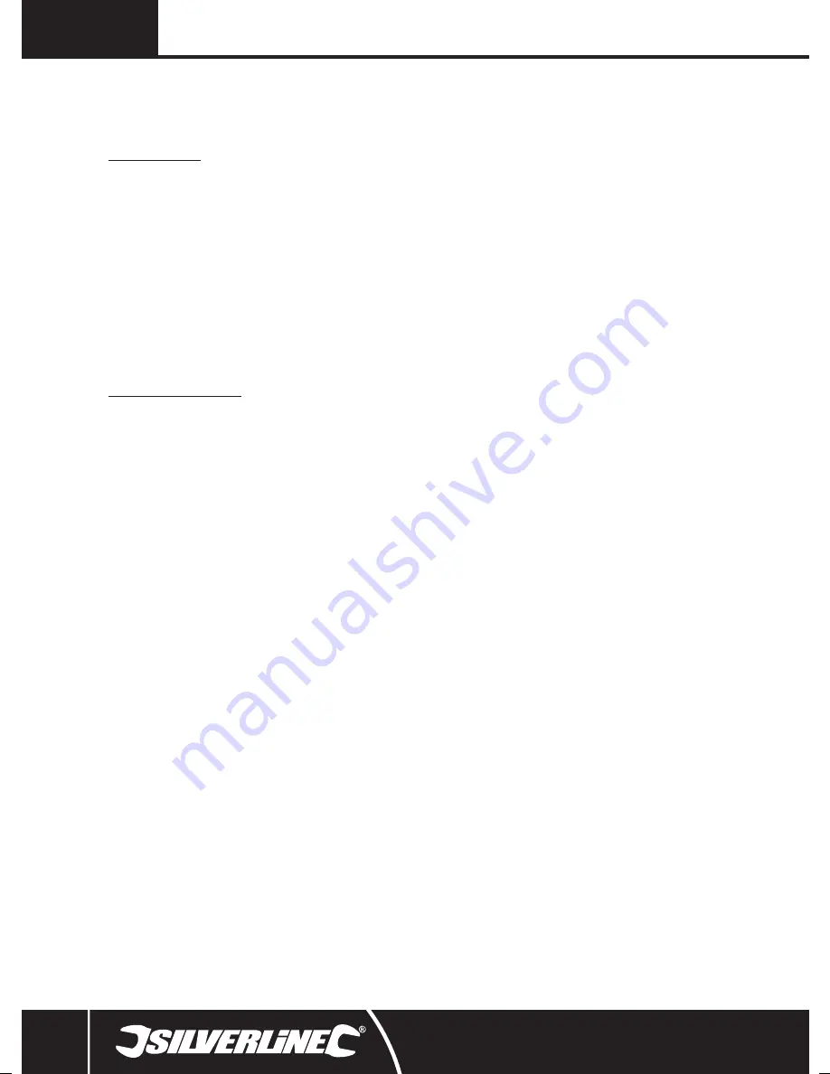 Silverline 300316 Manual Download Page 24