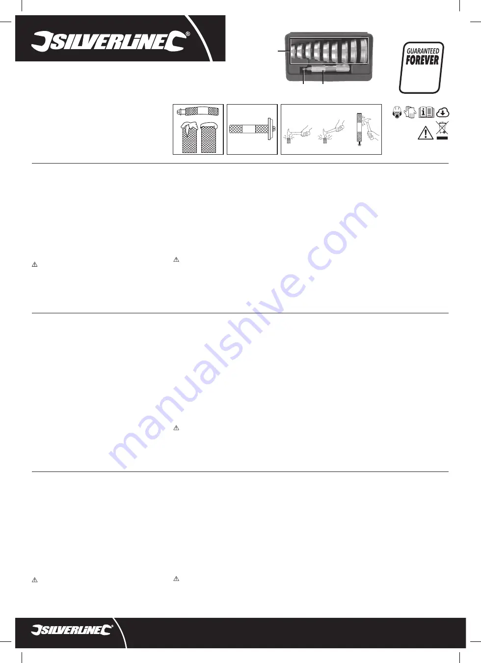 Silverline 486869 Quick Start Manual Download Page 1