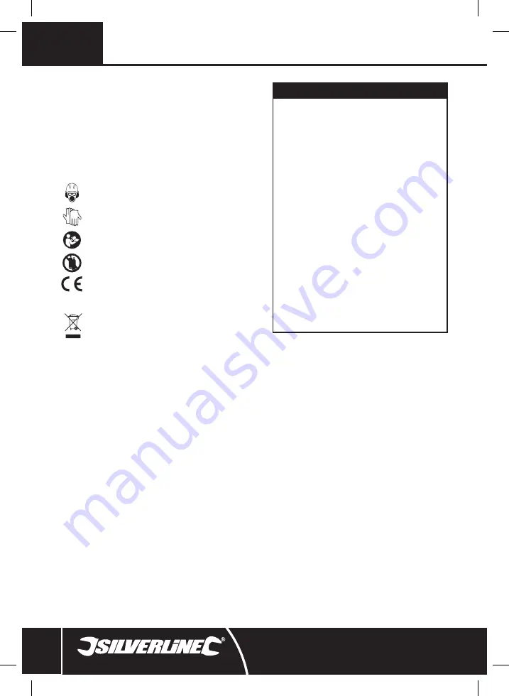 Silverline 598446 Manual Download Page 18