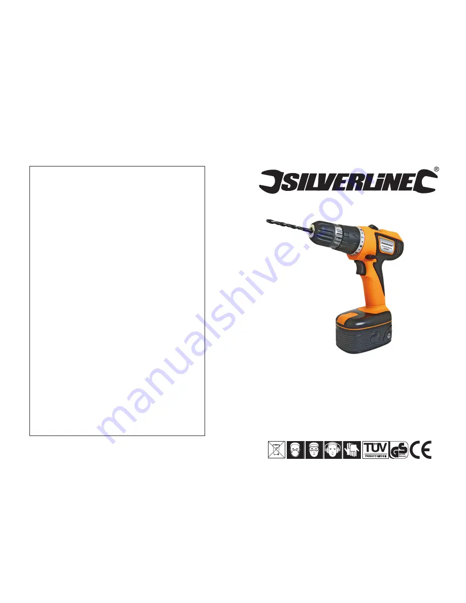 Silverline 633852 User Manual Download Page 1