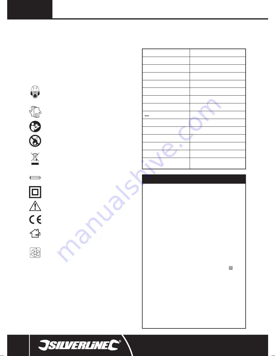 Silverline 652640 Скачать руководство пользователя страница 10