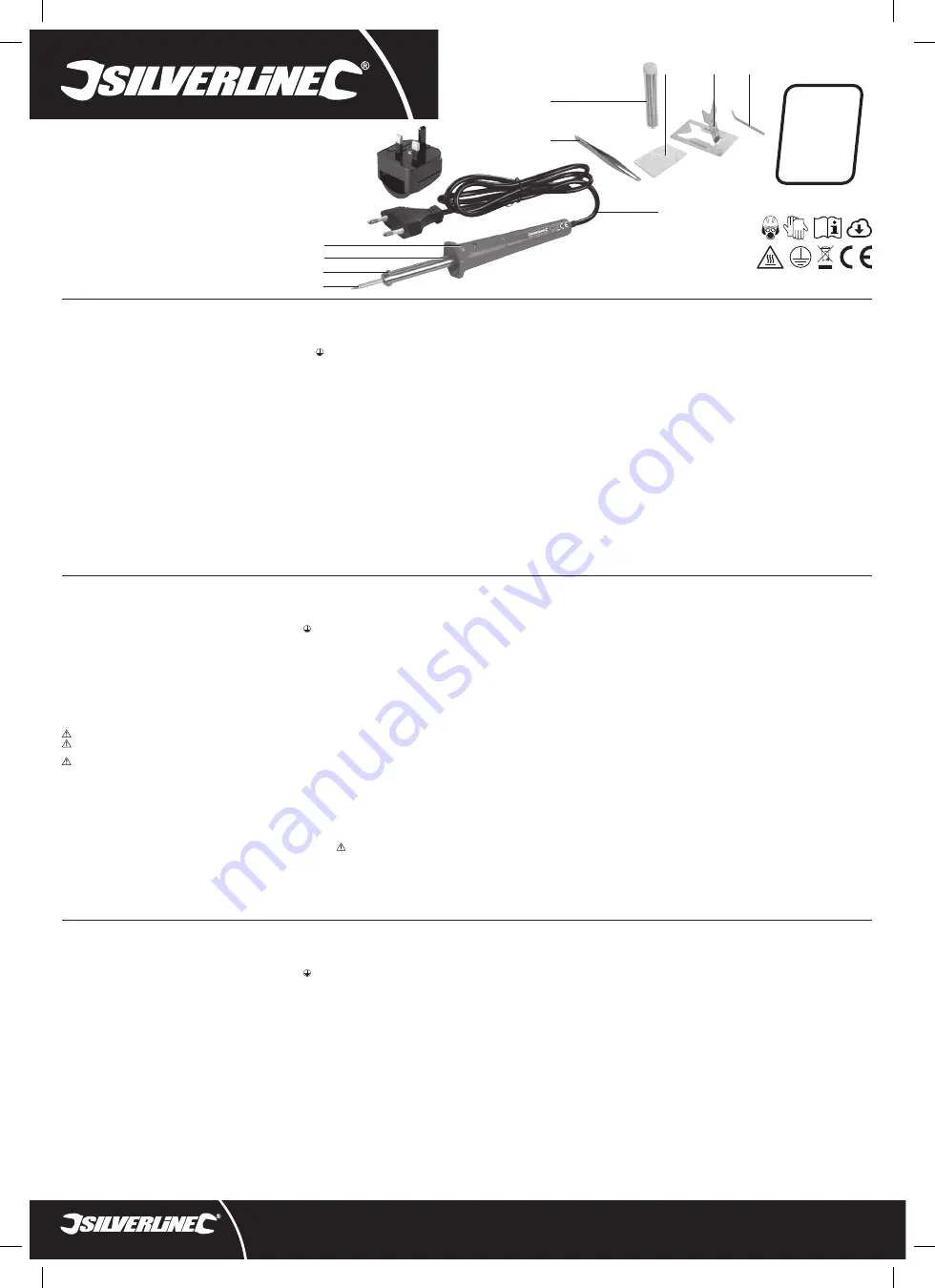 Silverline 818139 Manual Download Page 1