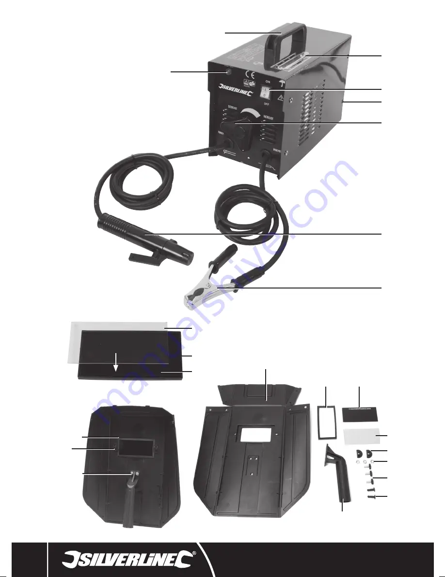 Silverline Arc Welder 55 - 160A Original Instructions Manual Download Page 2