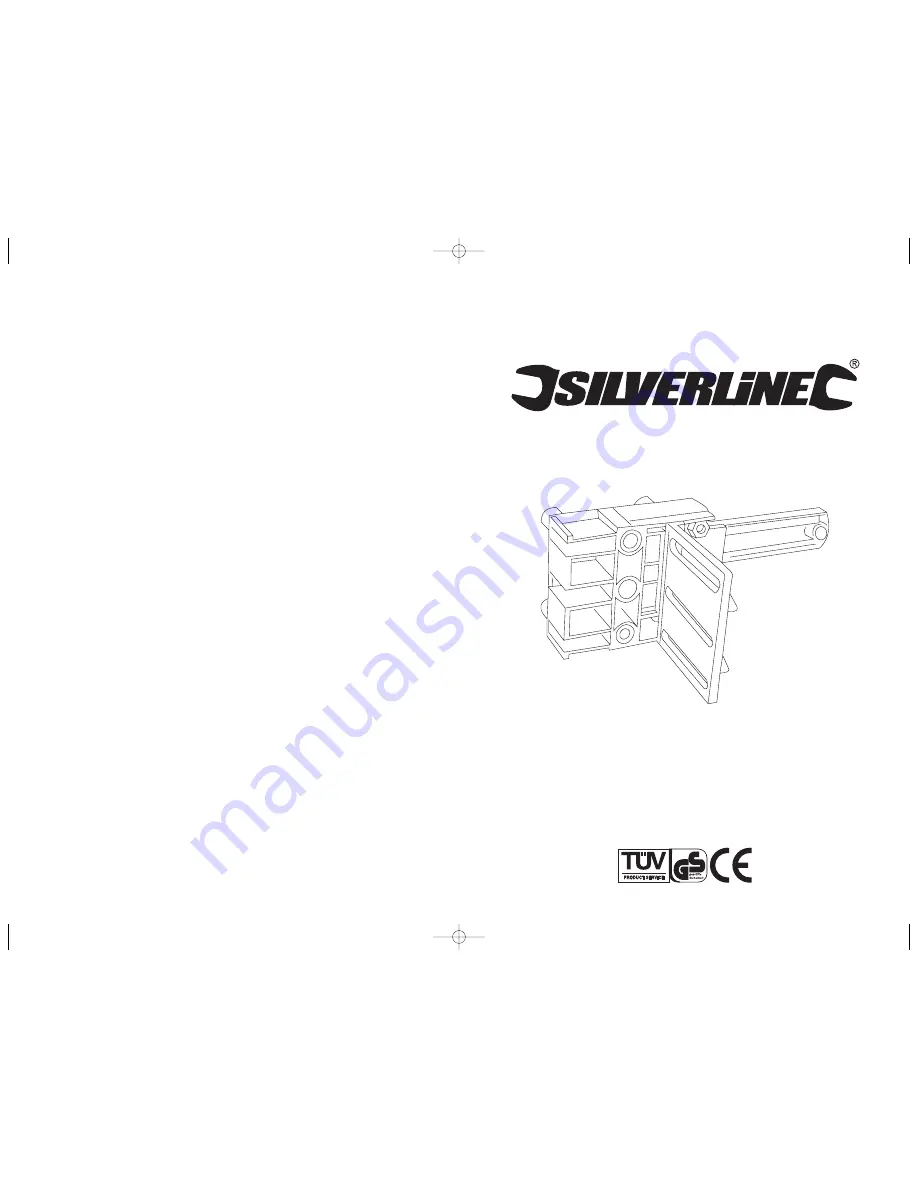 Silverline Dowelling Jig User Manual Download Page 1