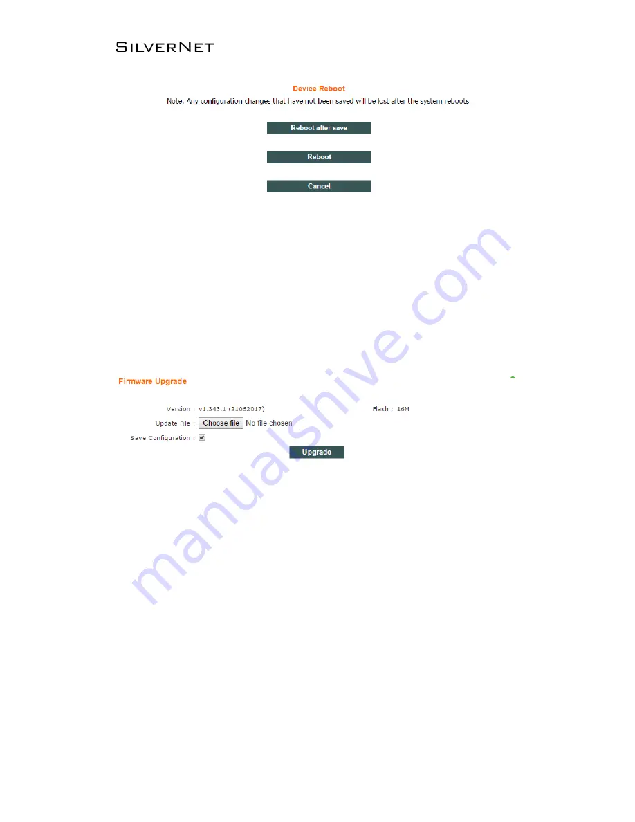 SilverNet SIL ECHO BS User Manual Download Page 43