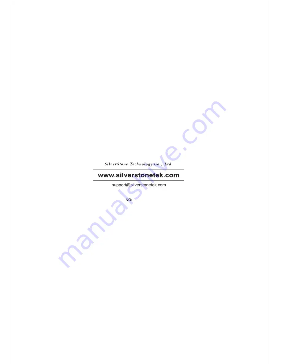 SilverStone Fortress SFTZ01-E Manual Download Page 32