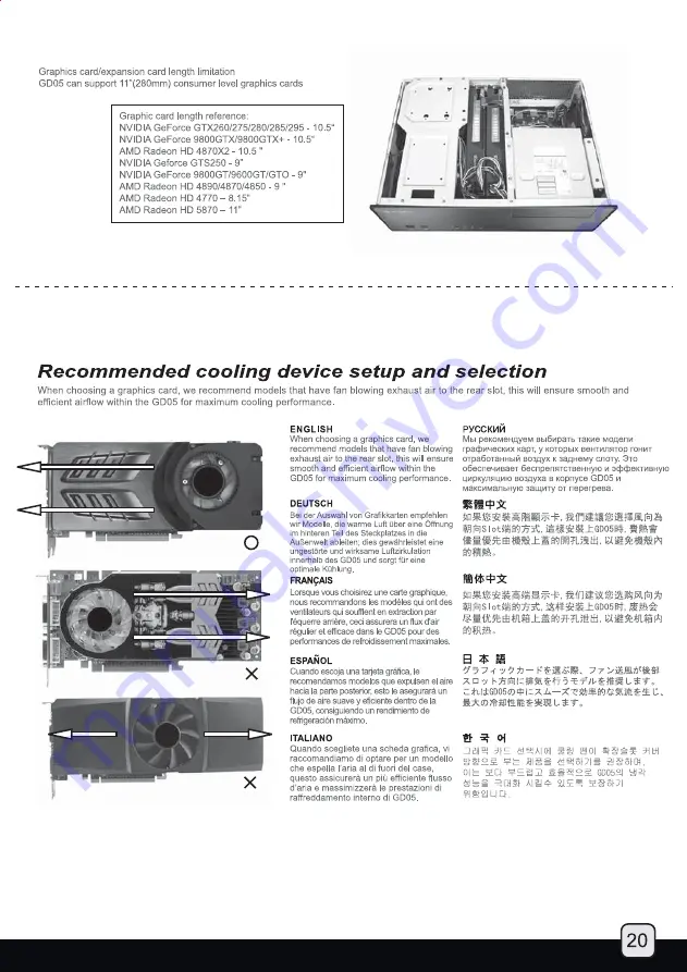 SilverStone GD05 Manual Download Page 21