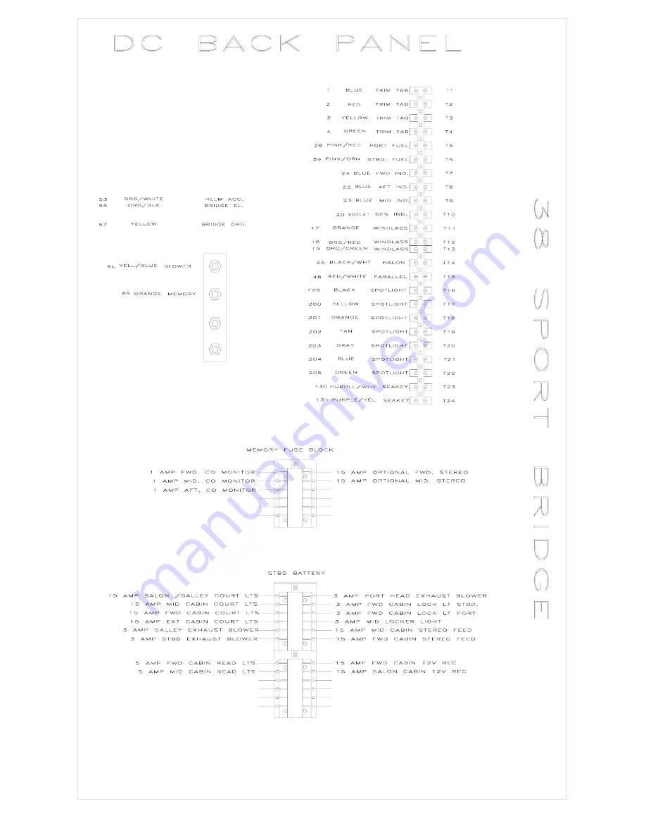 Silverton 38SB Owner'S Manual Download Page 187