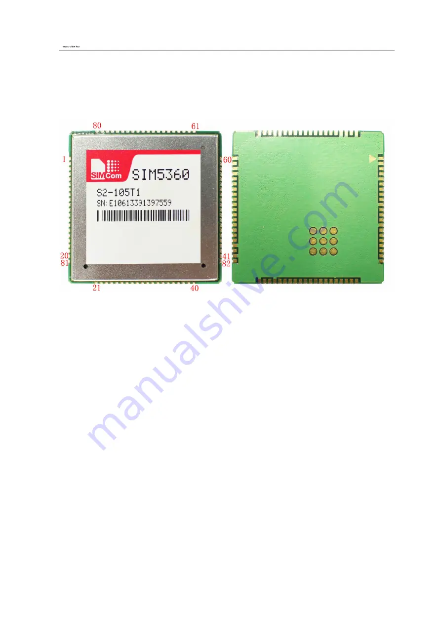 SIM Tech SIM5360A Скачать руководство пользователя страница 64