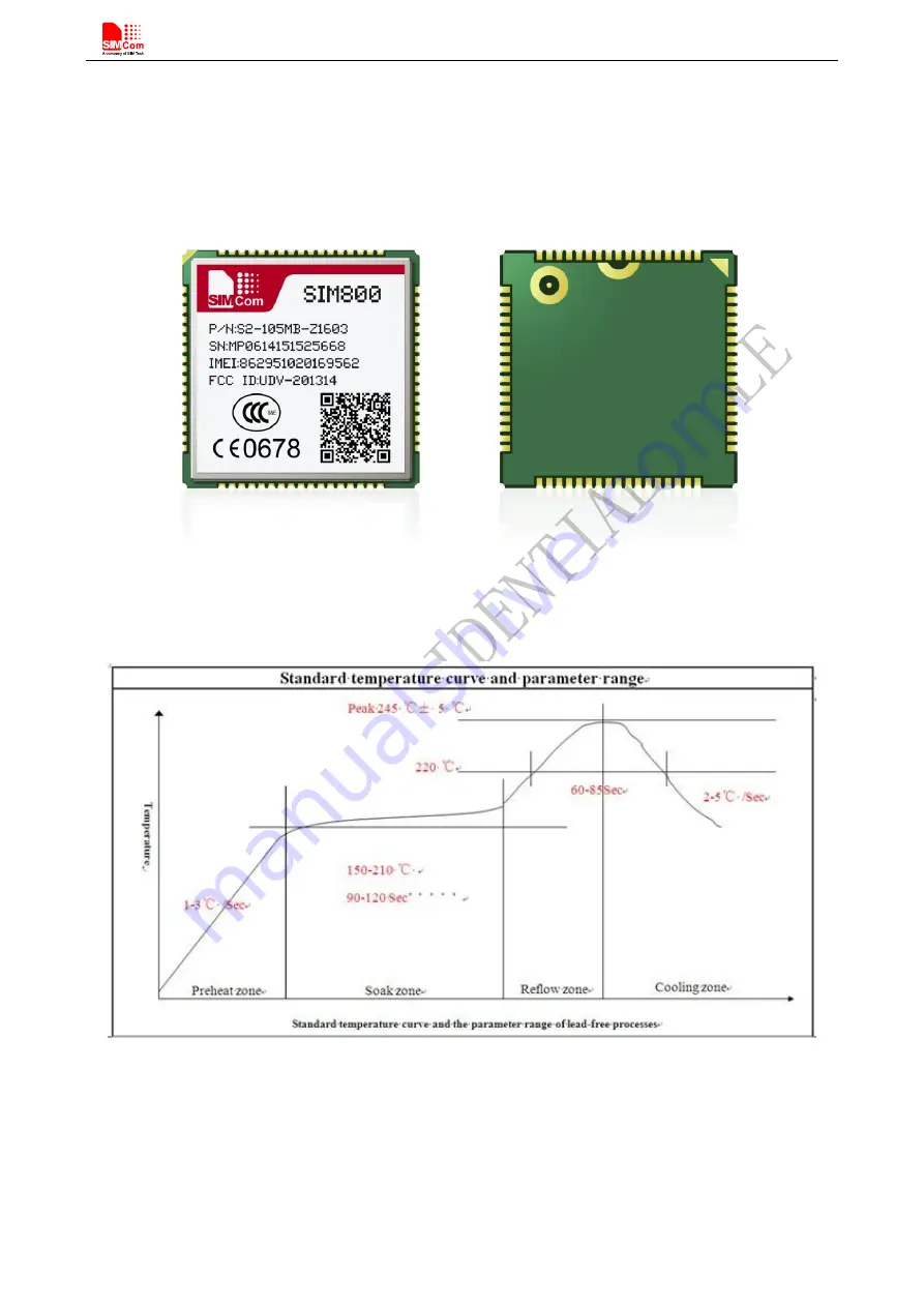 SIM Tech SIMCom SIM800 Hardware Design Download Page 58