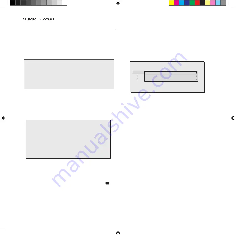 Sim2 Grand Cinema HT380 Скачать руководство пользователя страница 24