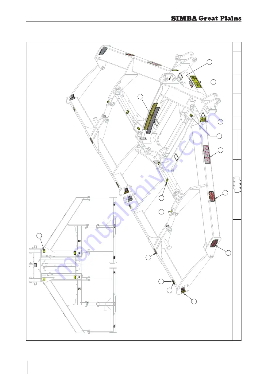 Simba Flatliner 500 Operator'S Manual & Parts List Download Page 86