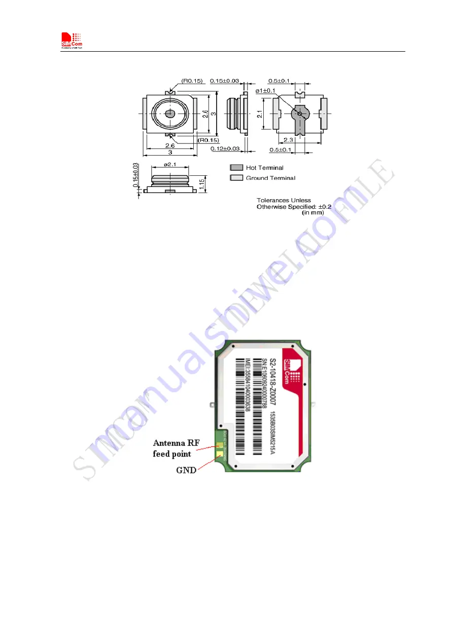 SimCom SIM5215 Скачать руководство пользователя страница 56