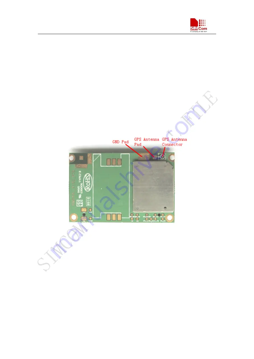 SimCom SIM548C HD V1.01 Hardware Design Download Page 75