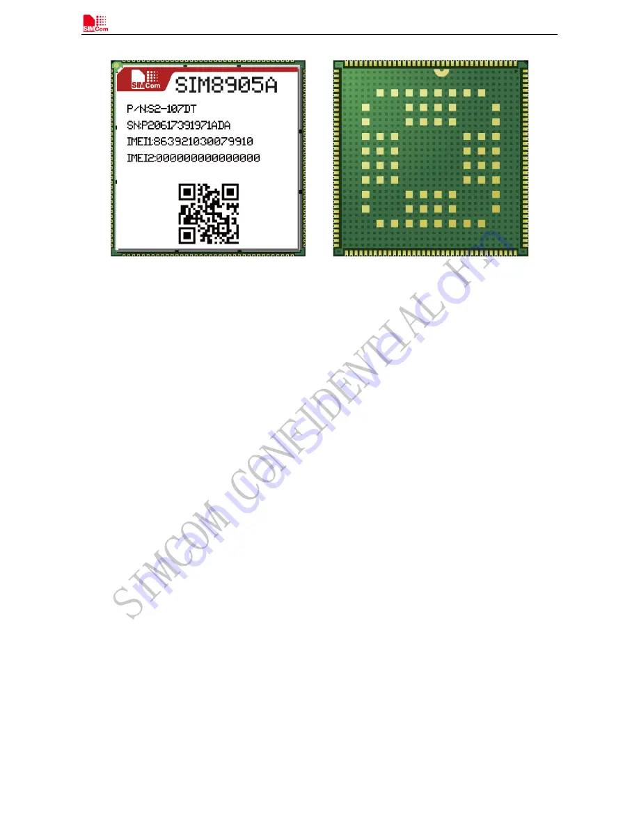 SimCom SIM8905A Скачать руководство пользователя страница 6