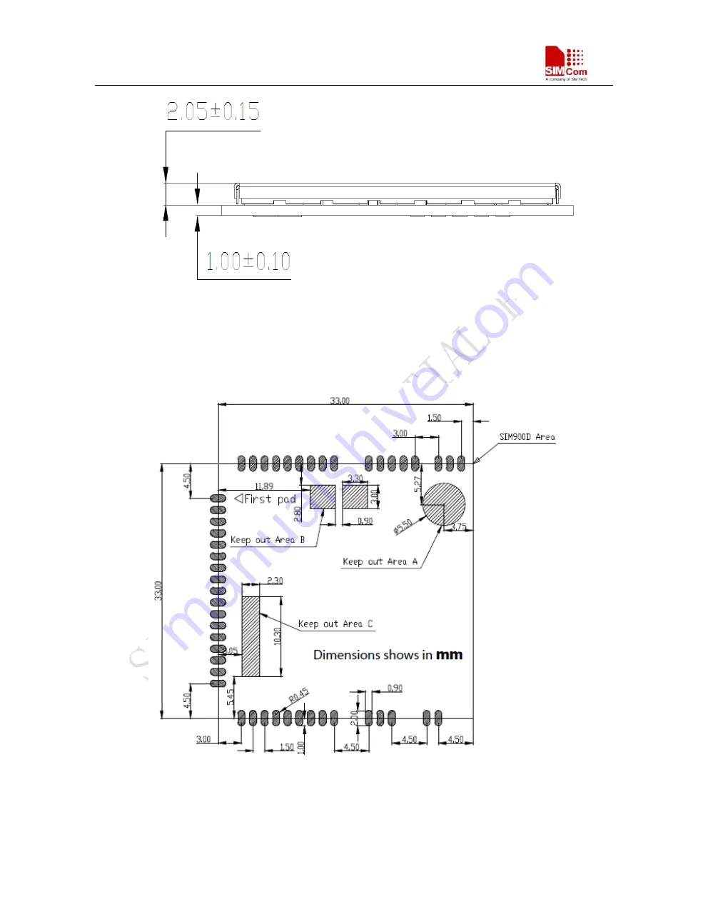 SimCom SIM900D EVB Hardware Design Download Page 59