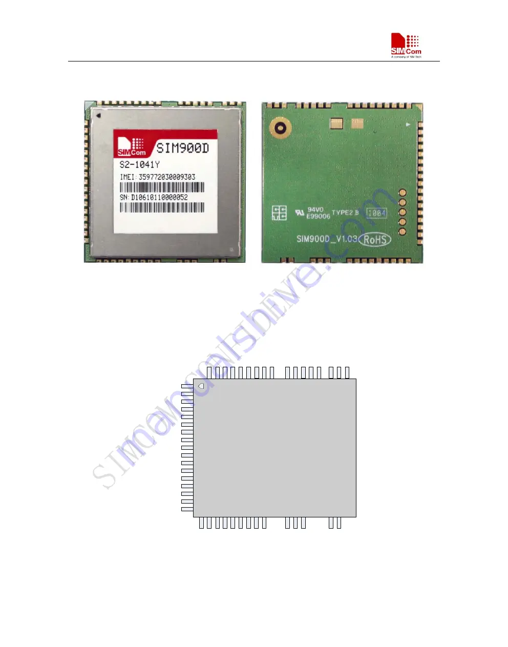 SimCom SIM900D EVB Hardware Design Download Page 60