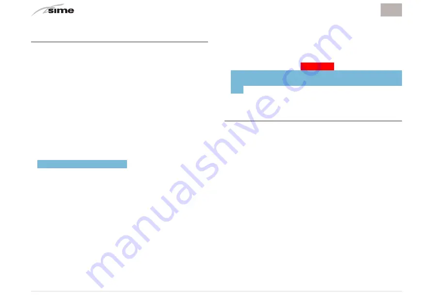 Sime 8092280 Installation And Use Manual Download Page 8