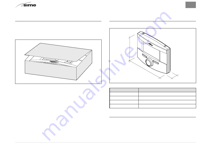 Sime 8092280 Installation And Use Manual Download Page 74