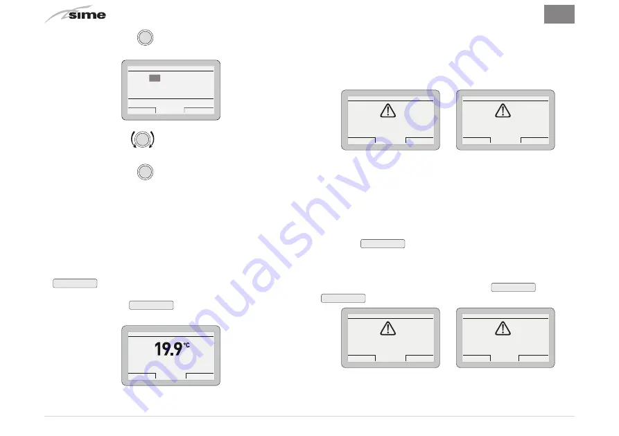 Sime 8092280 Installation And Use Manual Download Page 90