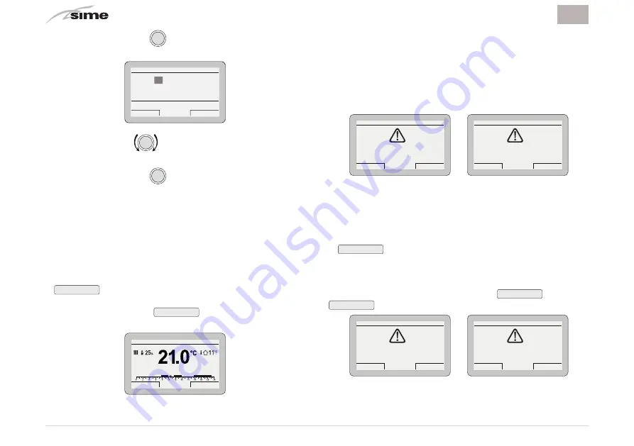 Sime 8092282 Installation And Use Manual Download Page 50