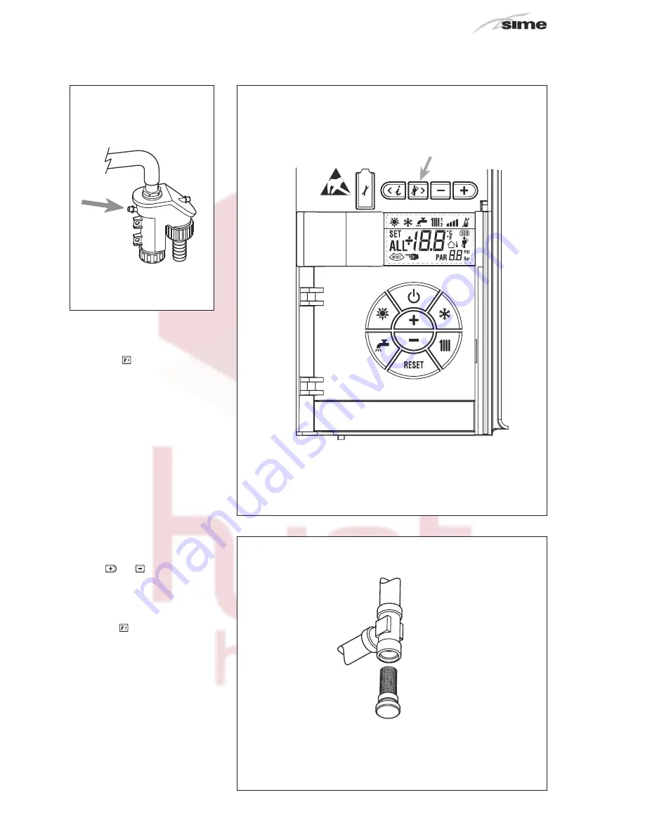 Sime Green Planet I-HE 35 MF User And Installation Instructions Manual Download Page 34