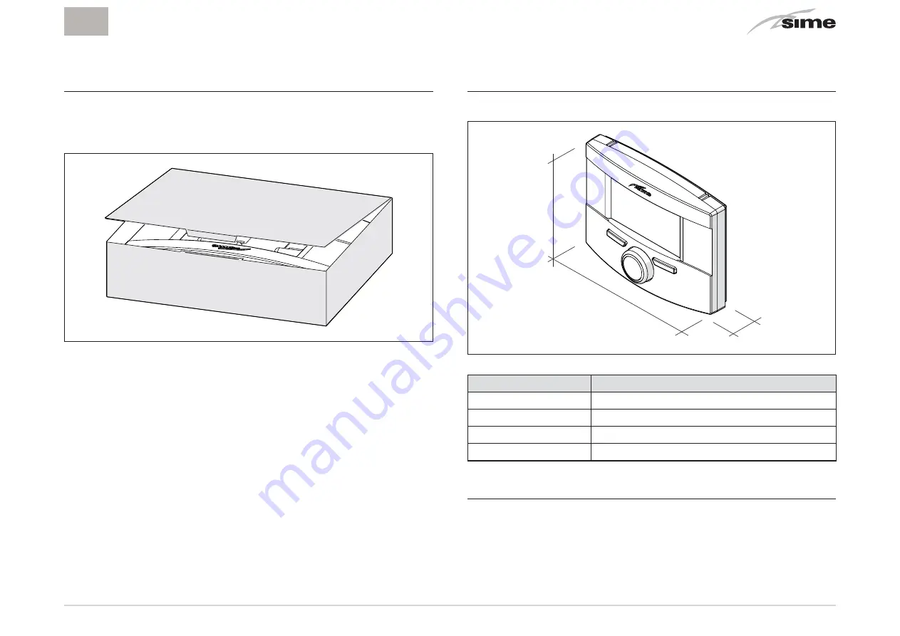 Sime HOME PLUS Installation And Use Manual Download Page 5