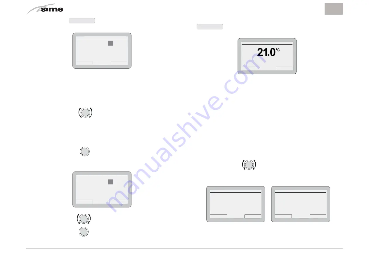 Sime HOME PLUS Installation And Use Manual Download Page 16