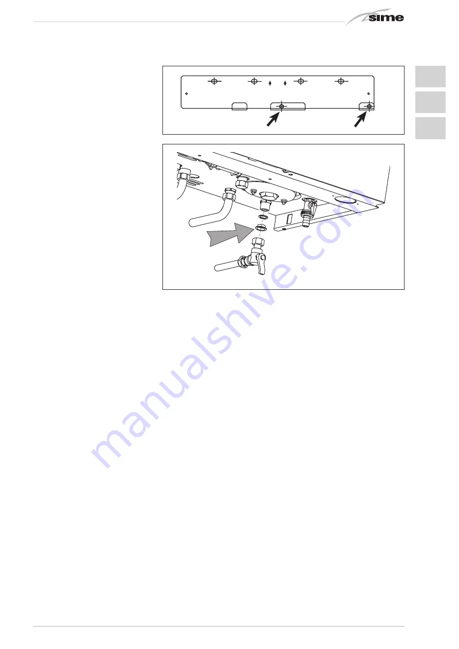 Sime Murelle 25/55 OF ErP Installer'S Instructions Download Page 9