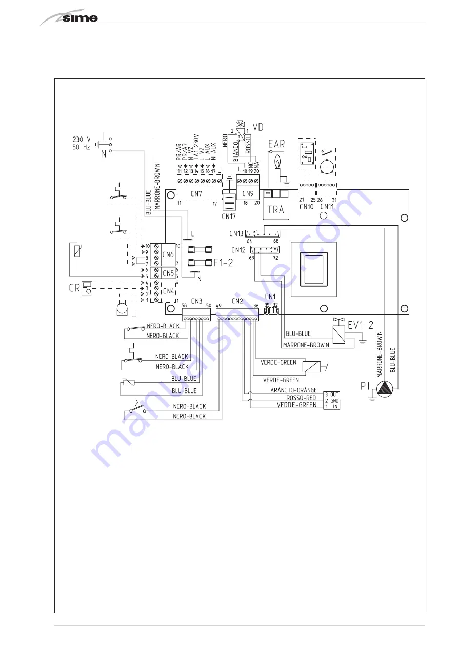 Sime Murelle 25/55 OF ErP Installer'S Instructions Download Page 16