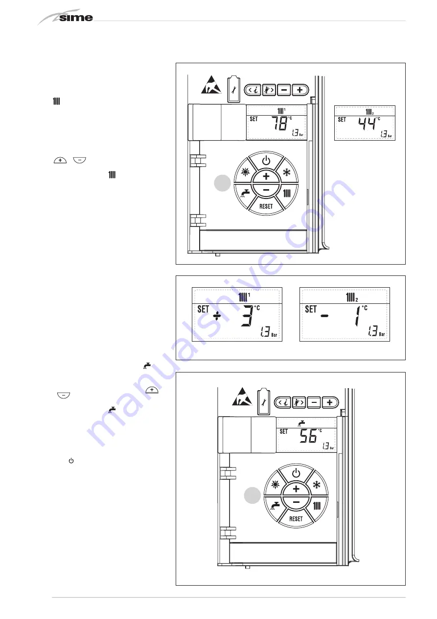 Sime Murelle 25/55 OF ErP Installer'S Instructions Download Page 60