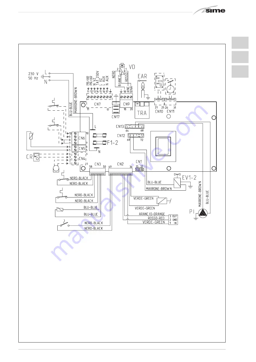 Sime Murelle 25/55 OF ErP Installer'S Instructions Download Page 75