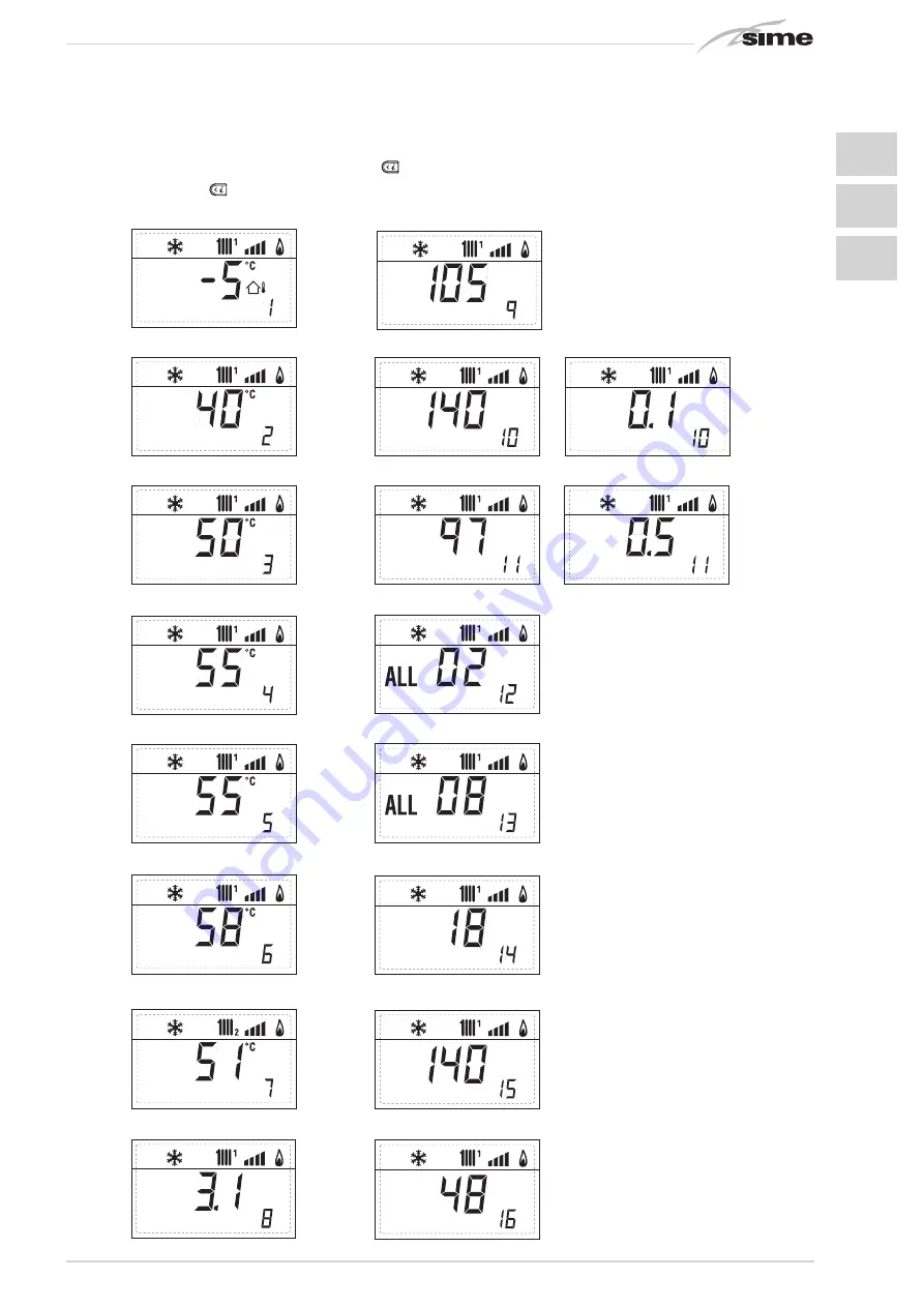 Sime Murelle 25/55 OF ErP Installer'S Instructions Download Page 77