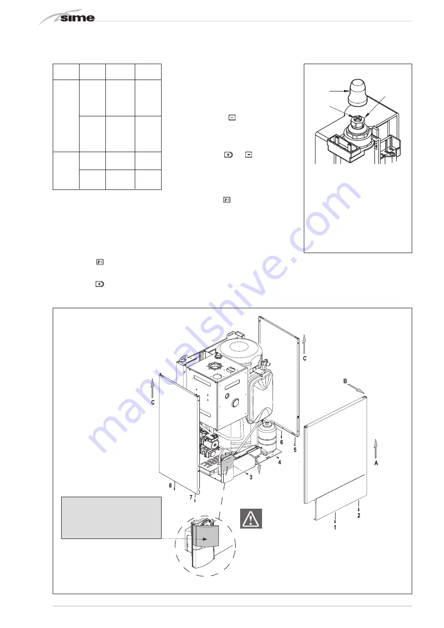 Sime Murelle 25/55 OF ErP Installer'S Instructions Download Page 84